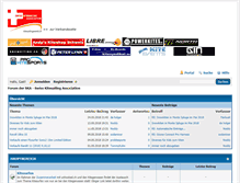 Tablet Screenshot of forum.kitesailingworld.ch